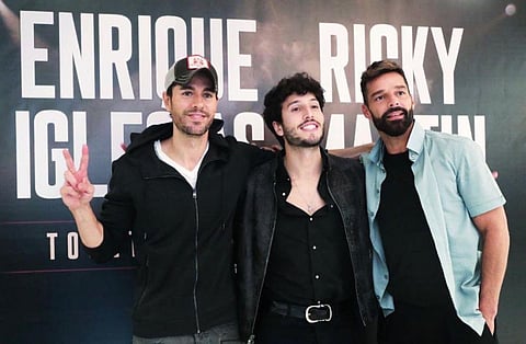 Enrique Iglesias and Ricky Martin will kick off their tour with a gig in Phoenix on September 5 and will afterwards hit venues all over North America. (Photo | Twitter)