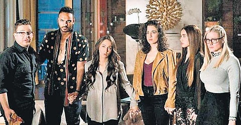 The fantasy show is based on the novel of the same name, written by Lev Grossman.