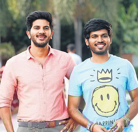 Rakshan with Dulquer Salmaan
