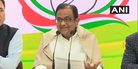 Finance Minister P Chidambaram. (Photo| ANI)