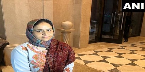 Kashmiri woman Arifa Jan (Photo | ANI)
