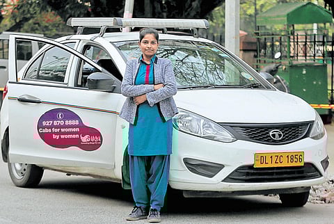 Sufina, a chauffeur with Women With Wheels | SHEKHAR YADAV