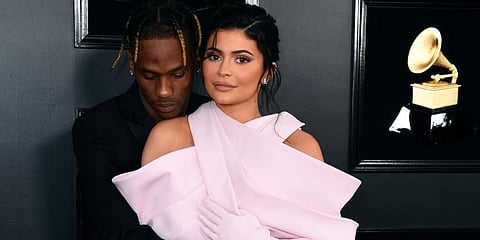 Reality TV star Kylie Jenner and rapper Travis Scott (Photo | AP)