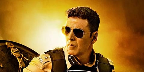 A still from Akshay Kumar-starrer 'Sooryavanshi'.