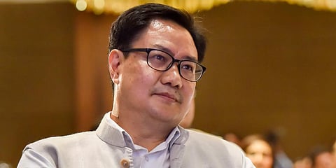 Union Sports Minister Kiren Rijiju (Photo | PTI)