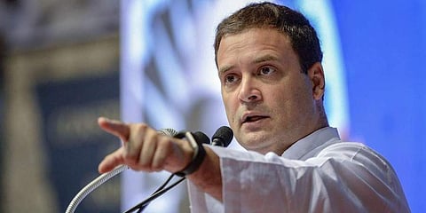 Former Congress president Rahul Gandhi (Photo | PTI)