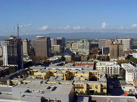 Silicon Valley's capital city San Jose, California is seen in this aerial photo . (File | AFP)