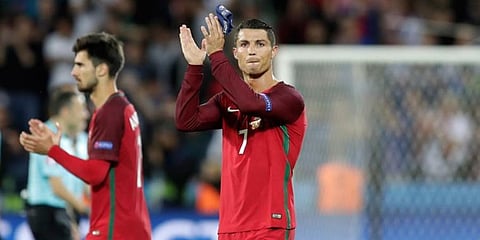Portugal striker Cristiano Ronaldo (Photo | AP)