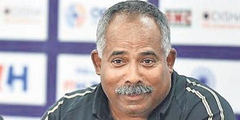 Japan’s men’s coach Siegfried Aikman