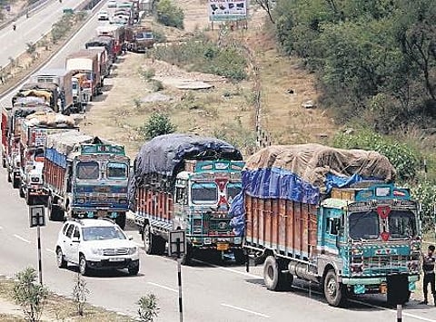 With most non-essential industrial activity coming to a halt during the nationwide lockdown, demand for freight transport has plunged