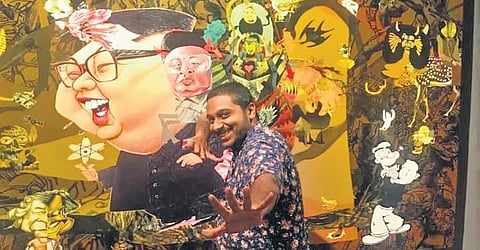 Making art from the heart