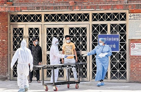 Through the app, patients can also upload their test reports for review | file