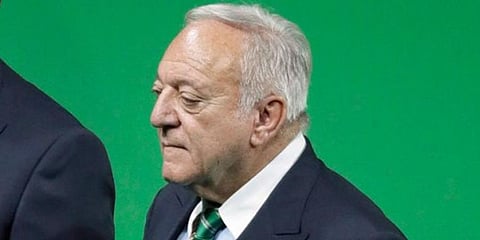 Outgoing International Weightlifting Federation president Tamas Ajan (Photo | AP)