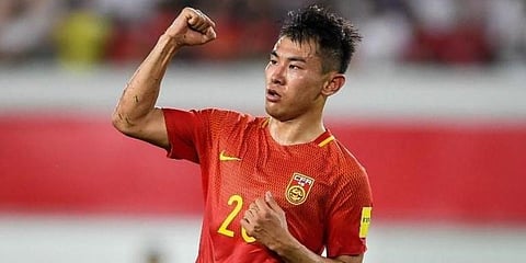 Chinese football star Yu Hanchao (Photo | AFP)