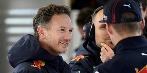 Red Bull team principal Christian Horner (Photo | AFP)