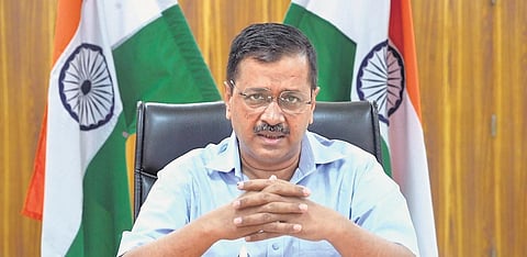 CM Kejriwal addressed the citizens through a series of videos online. (Photo | Twitter)