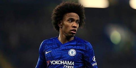 Chelsea midfielder Willian