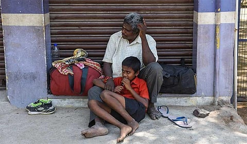 All these daily wage workers want is a ride home