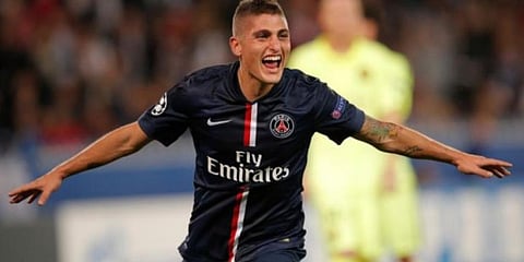 PSG midfielder Marco Verratti (Photo | AP)
