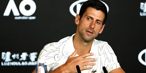 ATP world number one Novak Djokovic (Photo | AP)