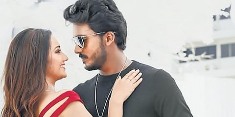 A still from 'Trivikrama'