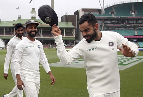 Indian captain Virat Kohli in Sydney (Photo | AP)