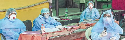 Poor health infrastructure, but better performance