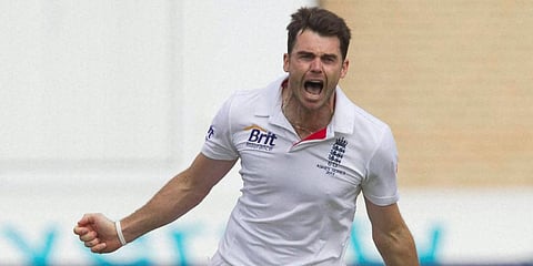 England pacer James Anderson (Photo | PTI)