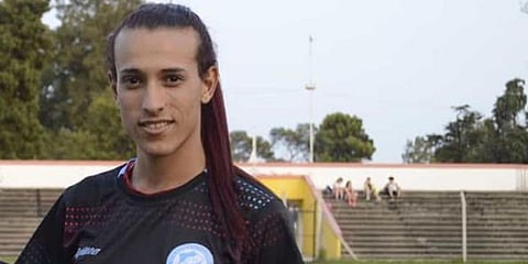 Tall, slim and with her hair tied back in a ponytail, Mara Gomez plays for the team of Villa San Carlos in La Plata. (Photo | Vscffem Instagram)