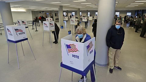 The first major test of an almost completely vote-by-mail election during a pandemic is unfolding Tuesday in Ohio. (Photo | AP)