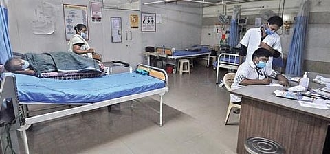 Image of an emergency ward at a private hospital use for representational purpose only. (Photo | EPS)