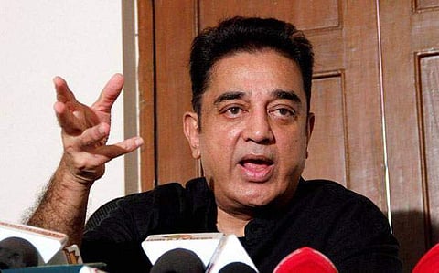 Actor and Makkal Needhi Maiam chief Kamal Haasan (Photo | PTI)