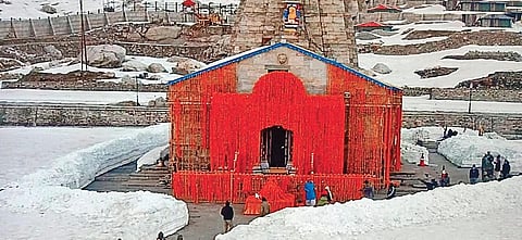 No pilgrims will be allowed at Kedarnath temple due to Covid pandemic | EXPRESS