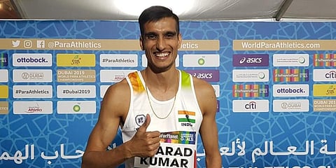 Indian high jumper Sharad Kumar (Photo | Paralympic Committee of India)