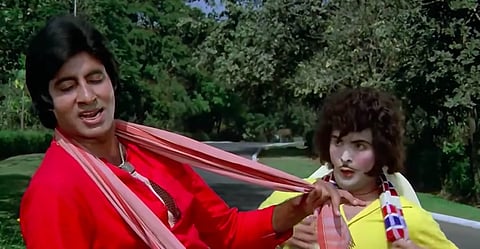 Rishi Kapoor and Amitabh Bachchan have starred in several films. A dance sequence from Coolie. (YouTube screengrab)