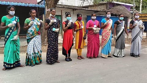 The transgenders serving as COVID-19 volunteers in Tirupathur