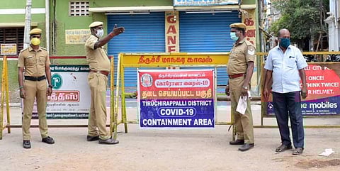 More areas in Tiruchy designated as containment zones