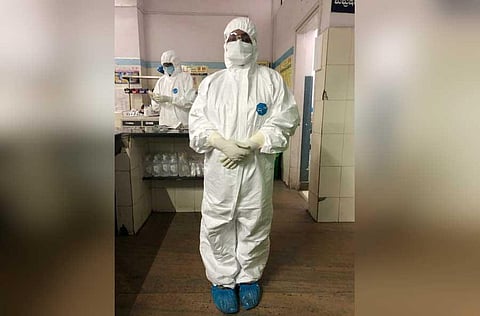 Nurse Savitri S Kadam. (Photo | EPS)