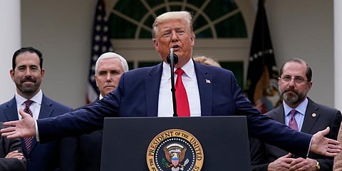 US President Donald Trump (Photo | AP)