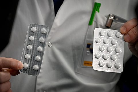 Hydroxychloroquine tablets. (Photo| AFP)