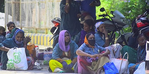 Out of the 63 COVID-19 cases in Bengaluru, only 23 are women. (Photo | EPS)