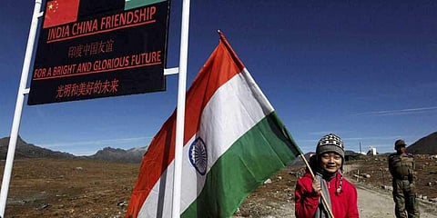 The India China border (Photo|PTI)
