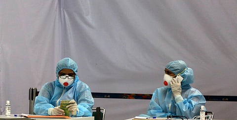 These health workers are now facing a battle of perception by their own neighbours. (Photo | Shekhar Yadav, EPS)