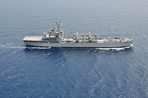 INS Kesari Departs for Mission Sagar.