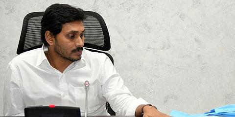 Andhra Pradesh CM YS Jagan Mohan Reddy. (Photo| ANI)
