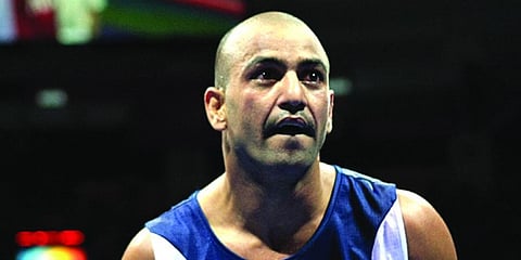Former Commonwealth Games gold-winning boxer Akhil Kumar (Photo | PTI)