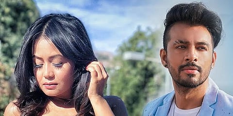 A still from new single 'Bheegi Bheegi'.