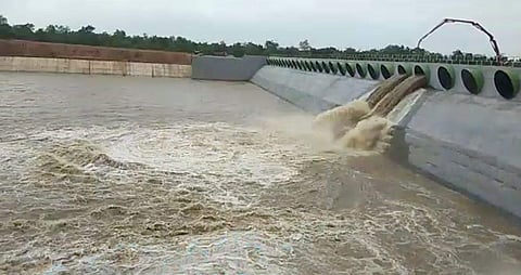 Kaleshwaram Lift Irrigation Scheme. ( image is used for representational purposes.) | (Photo | EPS)