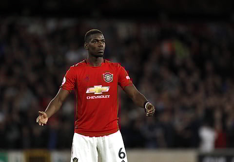 Manchester United's Paul Pogba (Photo | AP)