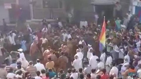 A screengrab of the video (Photo| ANI)